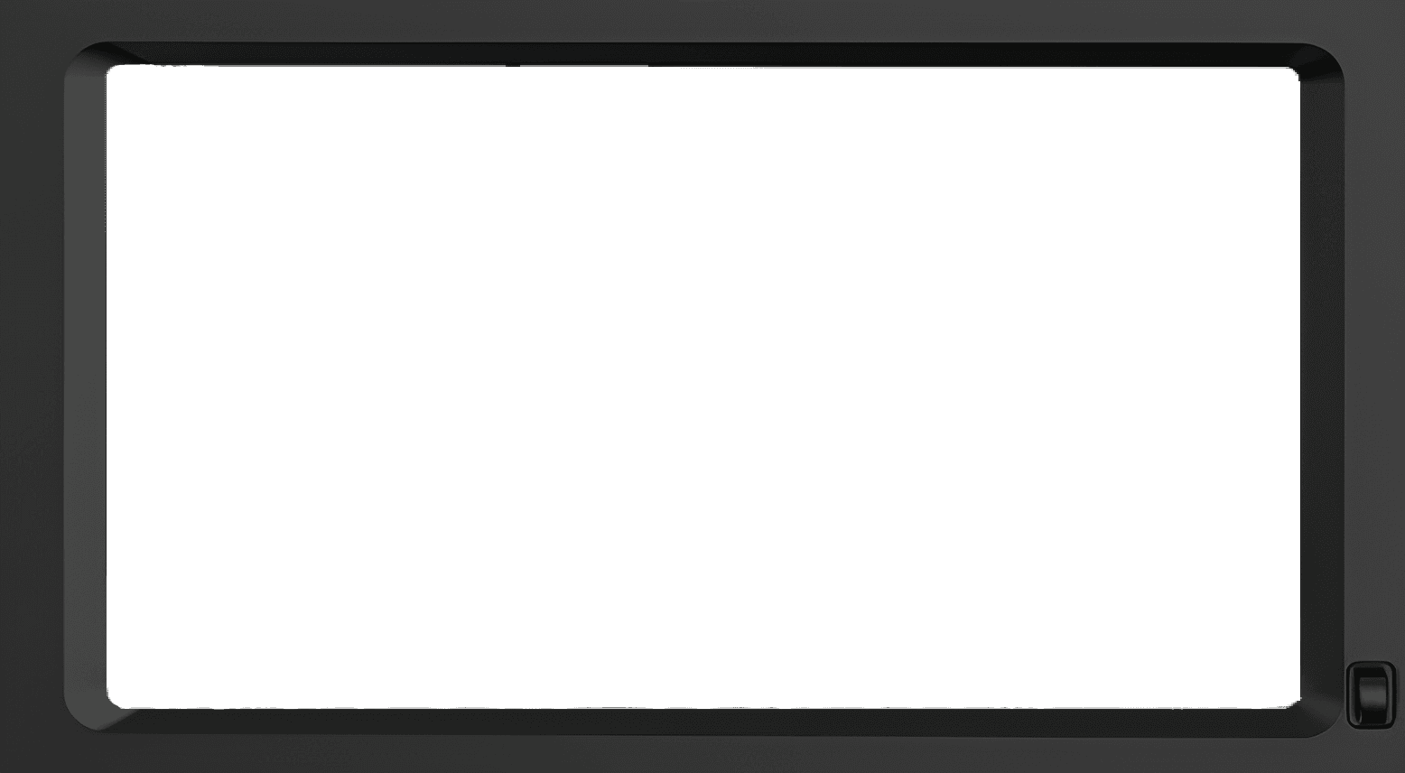 LCD screen border